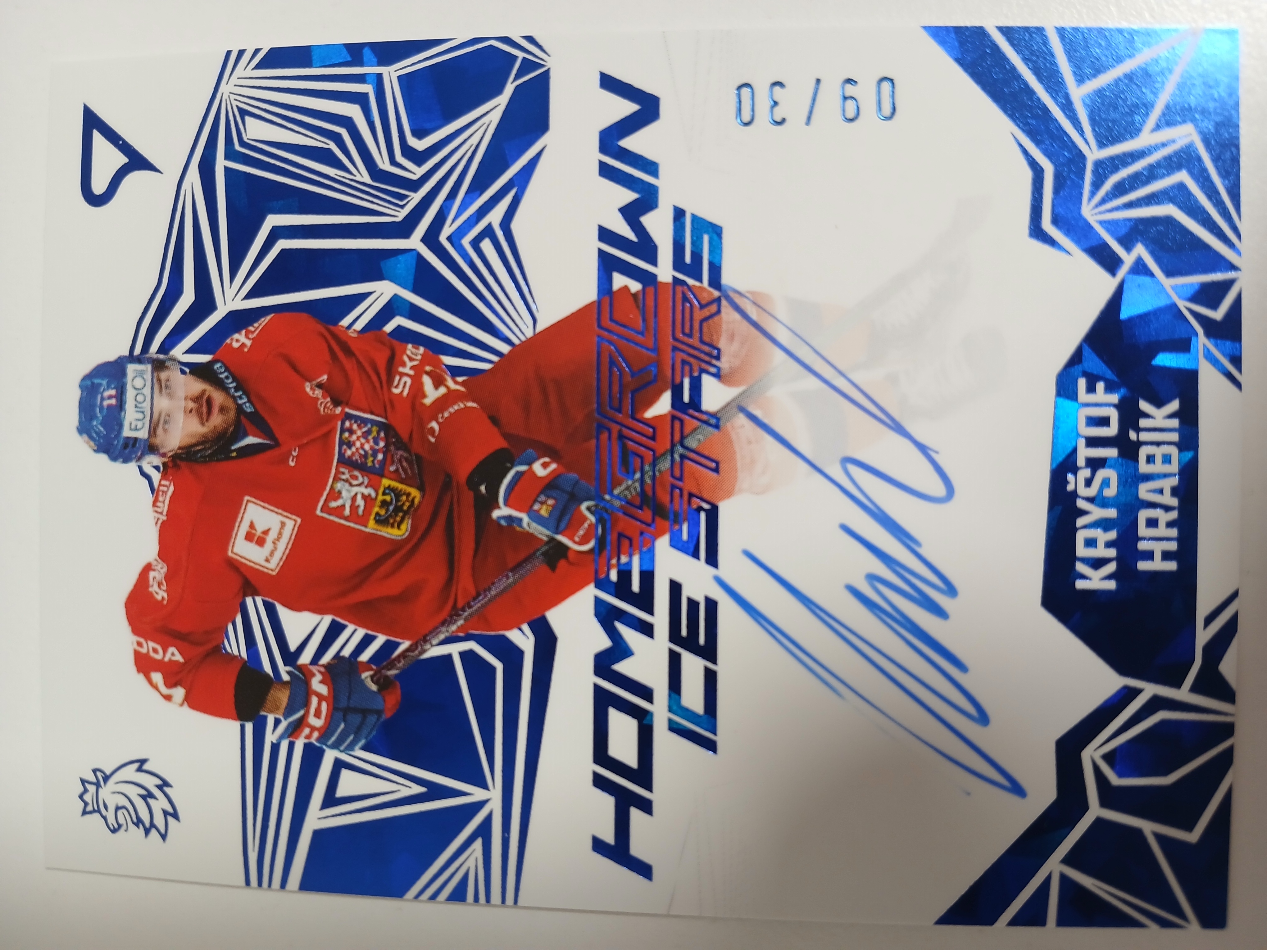 Homegrown ice stars signature x/30