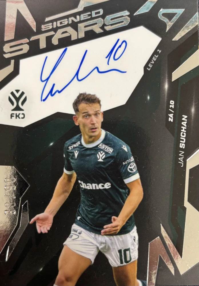 Suchan Jan Signed Star Level I xx/90 Chance liga 2026-2027