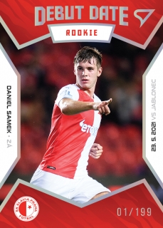 Samek Daniel 21-22 Fortuna Liga Debut date rookie /199 #9