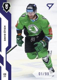 Štich David Tipsport extraliga 22/23 blue#63 48/99