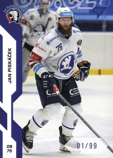 Piskáček Jan Tipsport extraliga 22/23 Blue#151 62/99
