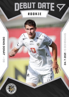 Donát Denis 21-22 Fortuna Liga Debut date rookie #3