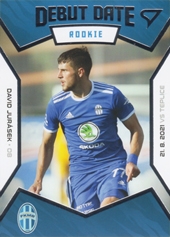Jurásek David Fortuna liga 21/22 II. serie debut date rookie #12