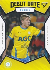 Chaloupek Štěpán Fortuna liga 21/22 II. serie debut date rookie #16