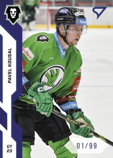 Kousal Pavel Tipsport extraliga 22/23 blue#68 11/99