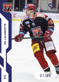 Lalancette Christophe Tipsport extraliga 22/23 blue#85 4/99
