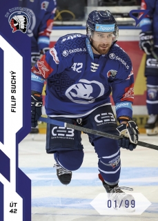 Suchý Filip Tipsport extraliga 22/23 Blue#162 42/99