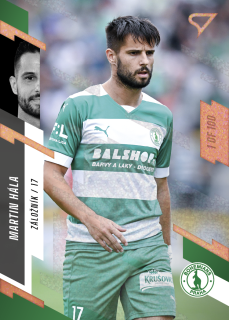 Hála Martin Benjamin 23-24 Fortuna Liga #48 Parallel  copper 1of100