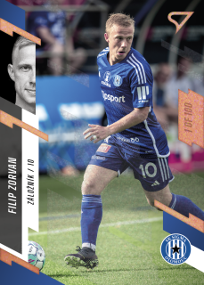 Zorvan Filip 23-24 Fortuna Liga #76 Parallel  copper 1of100