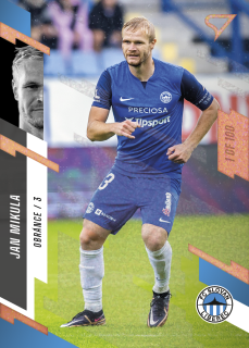 Mikula Jan 23-24 Fortuna Liga #81 Parallel  copper 1of100