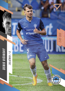 Višinský Denis 23-24 Fortuna Liga #88 Parallel  copper 1of100