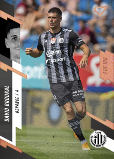 Broukal David 23-24 Fortuna Liga #116 Parallel  copper 1of100