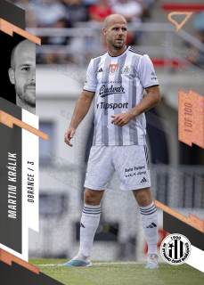 Králík Martin 23-24 Fortuna Liga #118 Parallel  copper 1of100