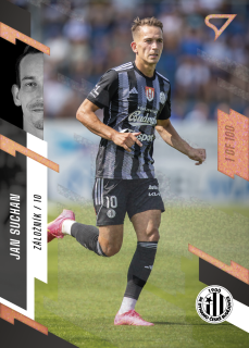 Suchan Jan 23-24 Fortuna Liga #123 Parallel  copper 1of100