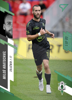 Kratochvíl Miloš 23-24 Fortuna Liga #156 Green Parallel 1of60