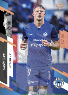 Červ Lukáš 23-24 Fortuna Liga #84 Parallel  green 1of60