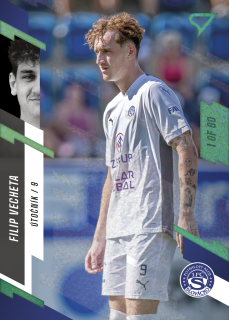 Vecheta Filip 23-24 Fortuna Liga #66 Parallel  green 1of60