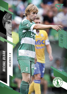 Beran Michal 23-24 Fortuna Liga #47 Parallel  green 1of60