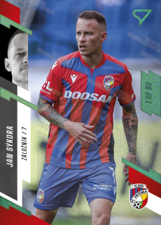 Sýkora Jan 23-24 Fortuna Liga #37 Parallel  green 1of60