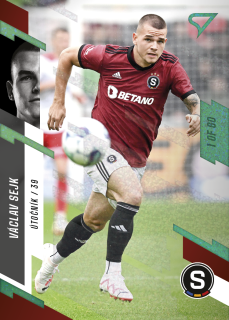 Sejk Václav 23-24 Fortuna Liga #15 Parallel  green 1of60