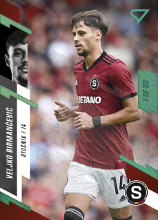 Birmančevič Veljko 23-24 Fortuna Liga #12 Parallel  green 1of60