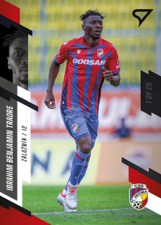 Traore Ibrahim Benjamin 23-24 Fortuna Liga #38 Parallel  black 1of25