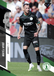 Hybš Matěj 23-24 Fortuna Liga #45 Parallel  black 1of25