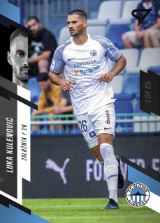 Kulenovič Luka 23-24 Fortuna Liga #87 Parallel  black 1of25