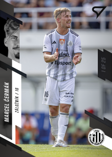 Čermák Marcel 23-24 Fortuna Liga #119 Parallel  black 1of25