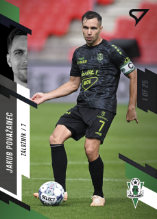 Považanec Jakub 23-24 Fortuna Liga #157 Parallel  black 1of25