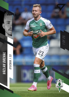 Drchal Václav 23-24 Fortuna Liga #160 Parallel  black 1of25