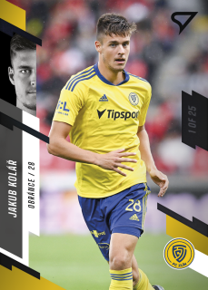 Kolář Jakub 23-24 Fortuna Liga #178 Parallel  black 1of25