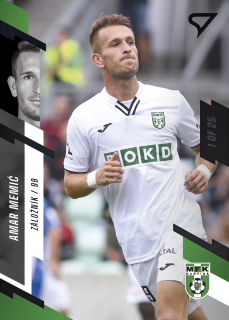 Memič Amar 23-24 Fortuna Liga #193 Parallel  black 1of25