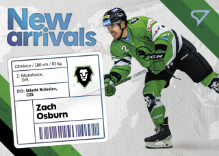 Osburn Zach New Arrival Tipsport extraliga 23/24 #12