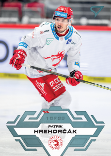 Hrehorčák Patrik blue parallel 1of95 Tipsport extraliga 23/24 #11