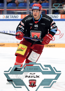 Pavlík Filip blue parallel 1of95 Tipsport extraliga 23/24 #25