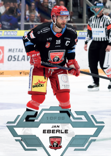Eberle Jan blue parallel 1of95 Tipsport extraliga 23/24 #26