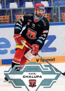 Chalupa Matěj blue parallel 1of95 Tipsport extraliga 23/24 #27