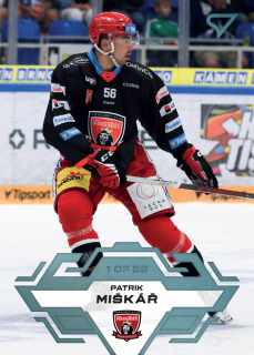 Miškář Patrik blue parallel 1of95 Tipsport extraliga 23/24 #31