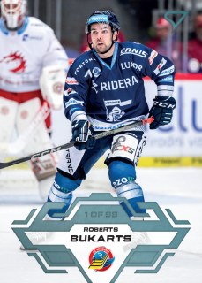 Bukarts Roberts blue parallel 1of95 Tipsport extraliga 23/24 #63