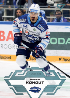 Kohout Martin Blue Parallel Tipsport extraliga 23/24 #120