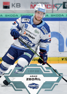 Zbořil Adam Blue Parallel Tipsport extraliga 23/24 #126