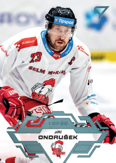 Ondrušek Jiří Blue Parallel Tipsport extraliga 23/24 #130