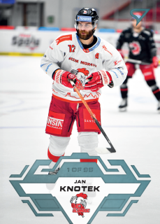 Knotek Jan Blue Parallel Tipsport extraliga 23/24 #138