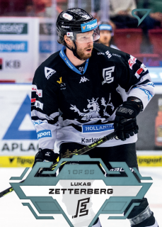 Zetterberg Lukas Blue Parallel Tipsport extraliga 23/24 #162