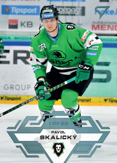 Skalický Pavol Blue Parallel Tipsport extraliga 23/24 #177