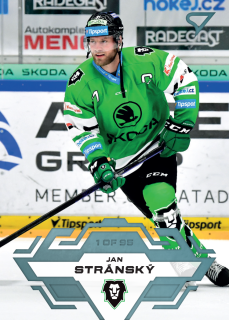 Stránský Jan Blue Parallel Tipsport extraliga 23/24 #179