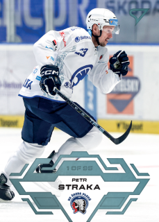 Straka Petr Blue Parallel Tipsport extraliga 23/24 #216