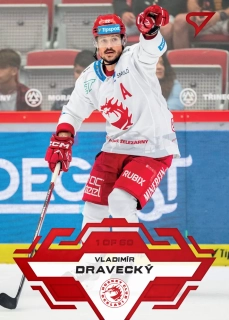 Dravecký Vladimír Red Parallel Tipsport extraliga 23/24 #10