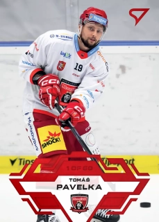 Pavelka Tomáš Red Parallel Tipsport extraliga 23/24 #24